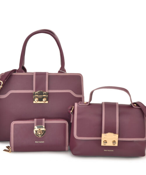 [N1030.61958/SETLIN-] SET 3 PZ DONNA BORSE NAJ-OLEARI L. LIN - NEW ...